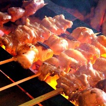 Assorted grilled chicken skewers, 5 kinds