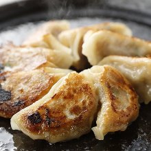 Bite-size gyoza