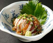 "Goma-saba" sesame-flavored mackerel (regional dish)