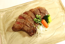 Wagyu beef sirloin steak