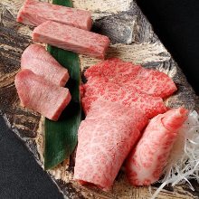 Assorted yakiniku, 5 kinds