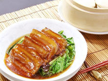 Simmered pork belly