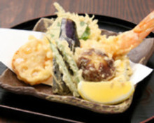 Assorted tempura