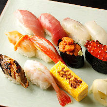 Assorted extra premium nigiri sushi