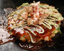 Pork okonomiyaki