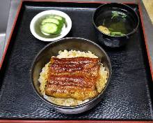 Mini eel rice bowl