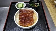 Premium eel rice bowl