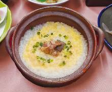 Softshell turtle rice soup