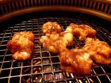 Horumon yaki (grilled offal)