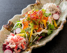 Whitebait salad