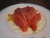 Marinated salmon