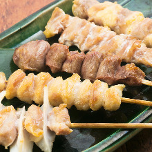 Assorted grilled skewers, 5 kinds