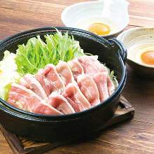 Chicken sukiyaki