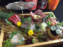 Assorted sashimi, 3 kinds