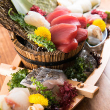 Assorted sashimi, 7 kinds