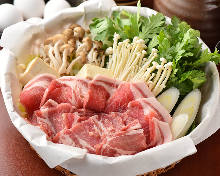 Pork sukiyaki