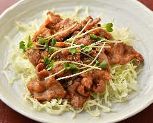 Stir-fried pork