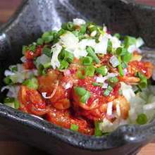 Chanja (Korean spicy marinated cod innards)