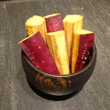 Deep-fried Satsuma potato sticks