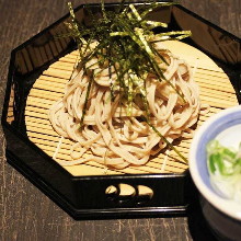 Chilled buckwheat noodles without broth
