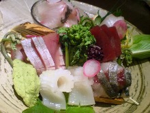 Assorted sashimi, 3 kinds