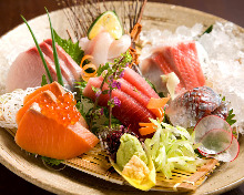 Assorted sashimi, 5 kinds