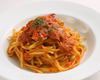 Blue Crab & Leeks with Tomato Sauce - Linguine