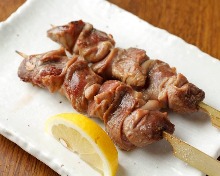 Grilled gizzard skewer