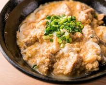 "Oyako" chicken and egg rice bowl