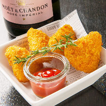 Fried camembert cheese