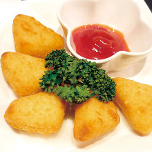 Fried camembert cheese