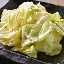 Cabbage and shiodare sauce
