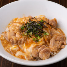 "Oyako" chicken and egg rice bowl