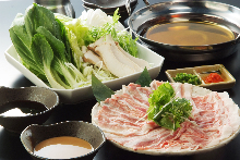 Pork shabu-shabu