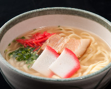 Okinawa soba noodles