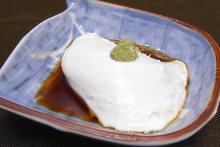 Okinawan peanut tofu