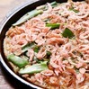 Korean pancake with Chinese chive and dried baby shrimp
