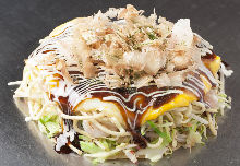 Hiroshima-style okonomiyaki