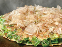 Scallion okonomiyaki Scallion okonomiyaki