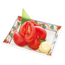 Sliced tomatoes