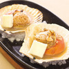 Scallop with butter and soy sauce (grilled in the shell)