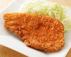 Pork cutlet with sauce