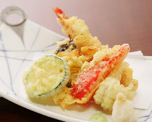 Assorted tempura