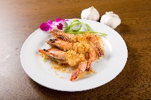 Garlic shrimp