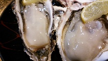 Unsalted grilled oyster