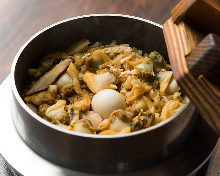 Kamameshi (pot rice)