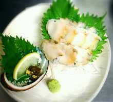 Abalone sashimi