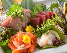 Assorted sashimi, 5 kinds