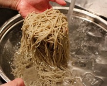 Chilled buckwheat noodles without broth