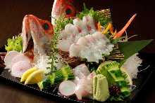 Rosy seabass (sashimi)